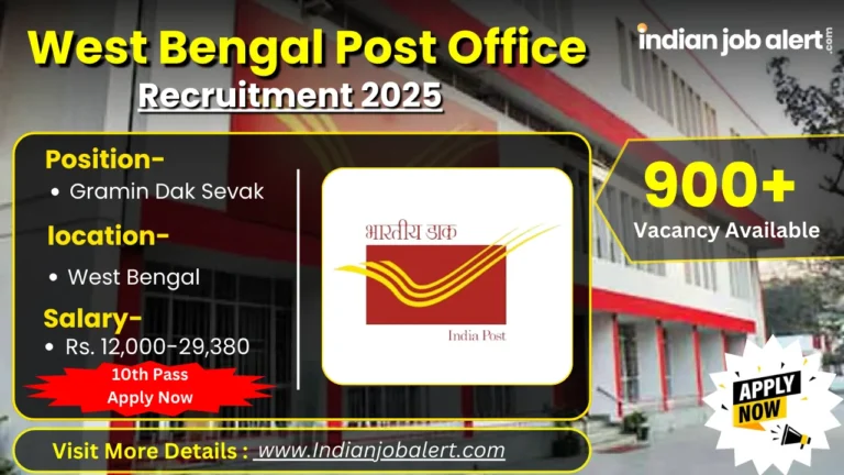 West Bengal Post Office Gramin Dak Sevak (GDS) Recruitment 2025: