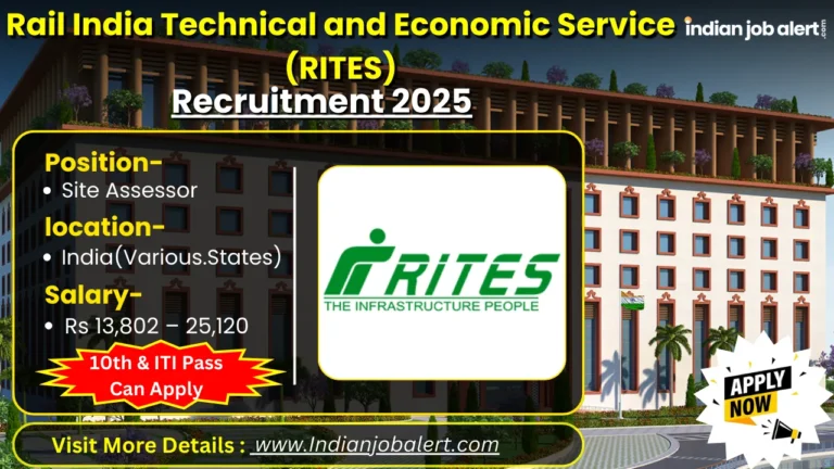 Rail India Technical and Economic Service (RITES) Recruitment 2025