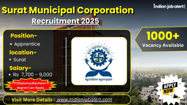 Surat Municipal Corporation Recruitment 2025