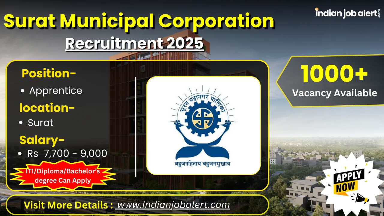 Surat Municipal Corporation Recruitment 2025