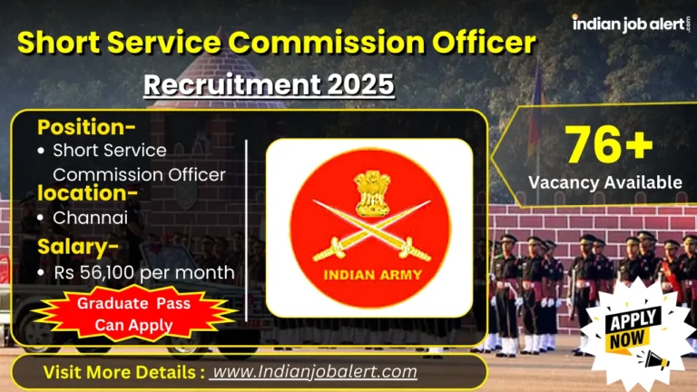 Indian Army SSC Officers Recruitment 2025