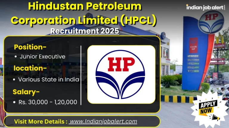 Hindustan Petroleum Corporation Limited (HPCL) Recruitment 2025
