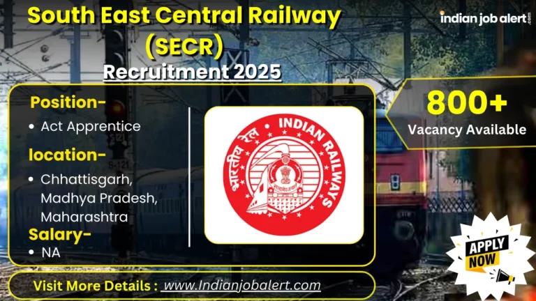 South East Central Railway (SECR) Recruitment 2025