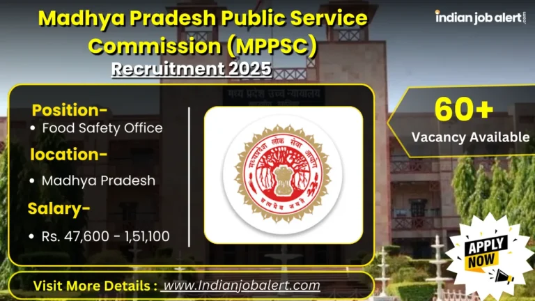 Madhya Pradesh Public Service Commission (MPPSC) Recruitment 2025