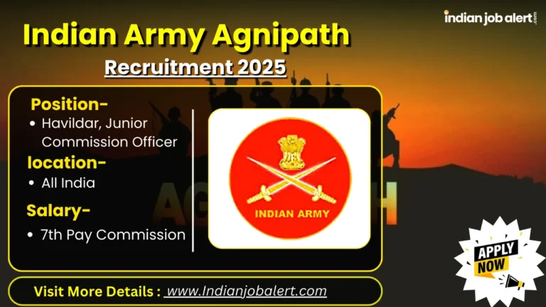 Indian Army Agnipath Recruitment 2025